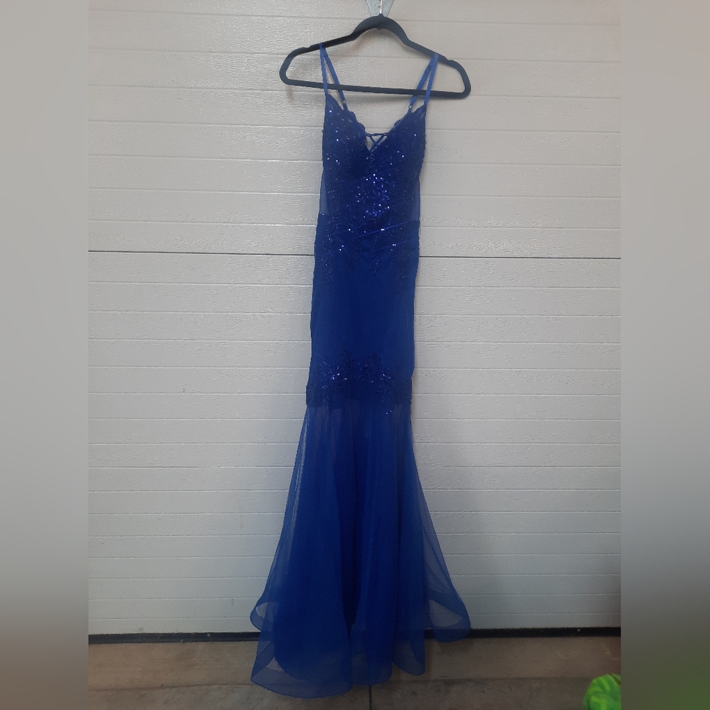 Say Yes To The Prom Blue Dress